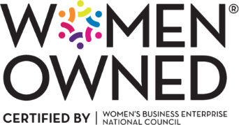 Women Owned. Certified By Women's Business Enterprise National Council